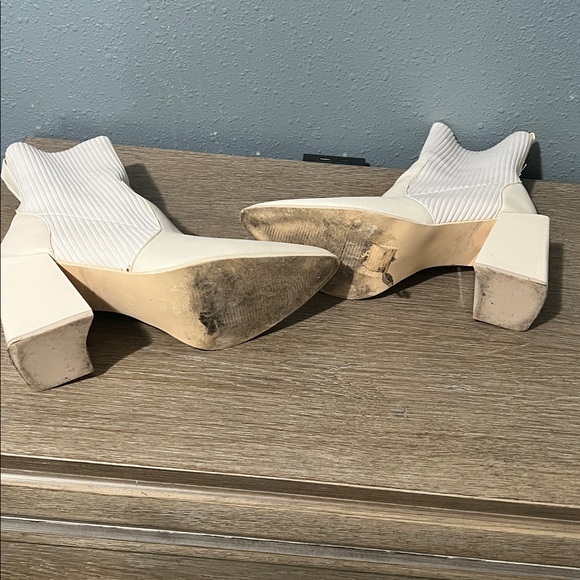 Cream Booties - Picture 8 of 12